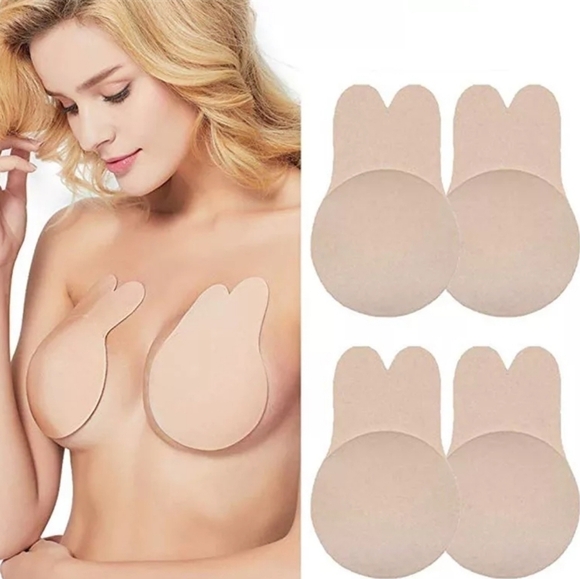 RABBIT Pushup Invisible Bra Breast Adhesive - Picture 2 of 5